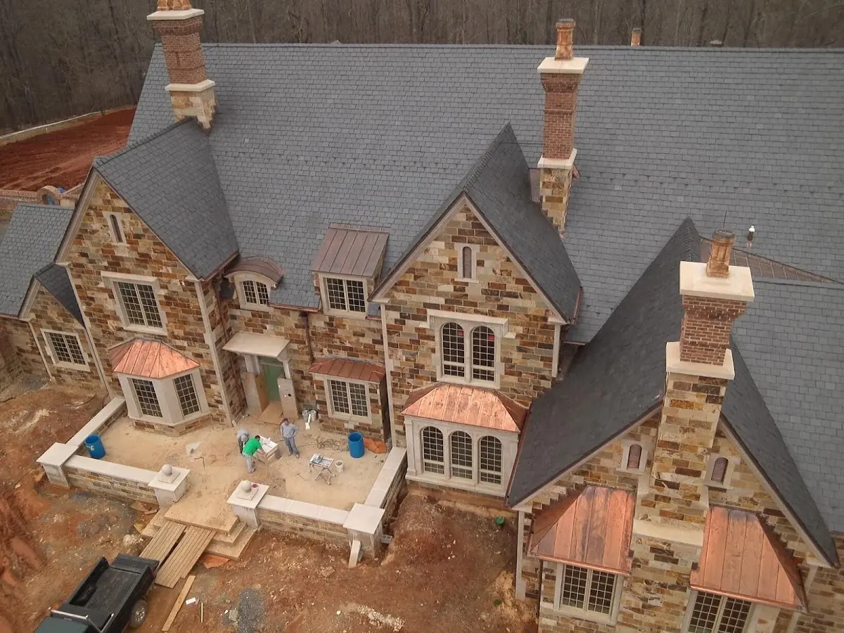 Craftsman Roofing Gutter Guard Installation project in Highland